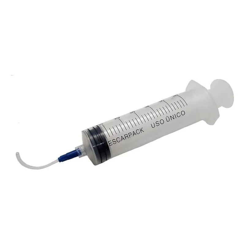 3x Lavagem De Ouvido-seringa Adaptada 60ml -retirada De Cera