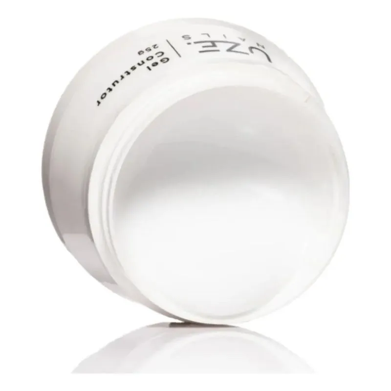 2x Gel Construtor Natural Baby White 25g - Uze Nails