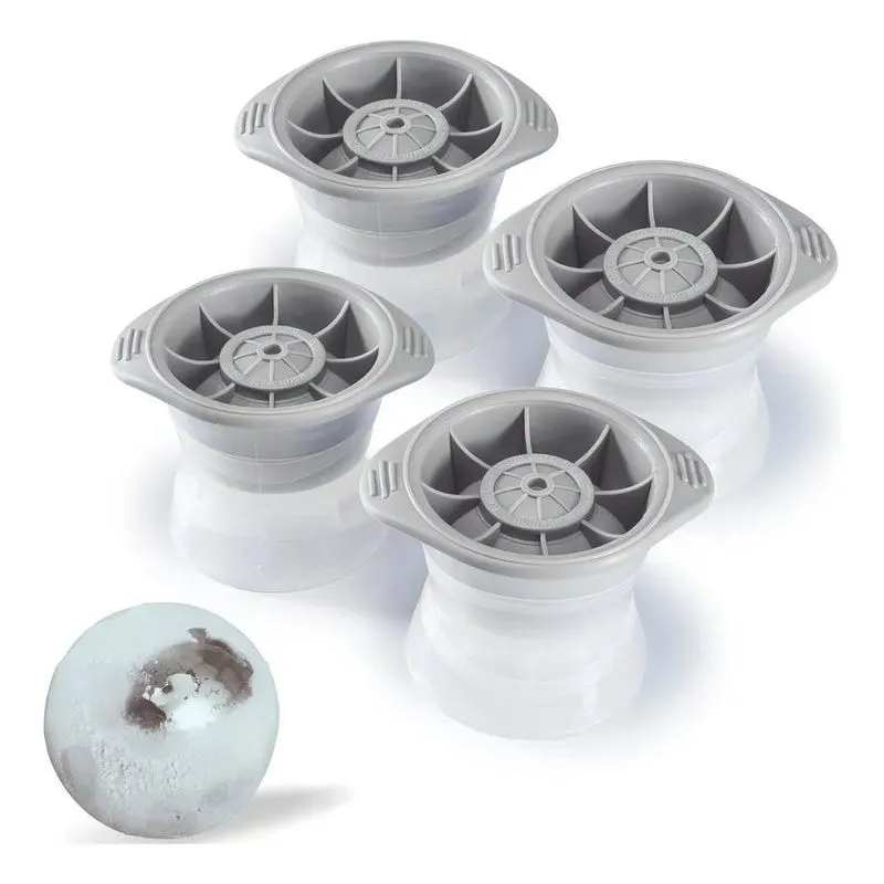 5x Vittak Kit 4 Formas De Gelo Redonda Esfera Grande Para Dr