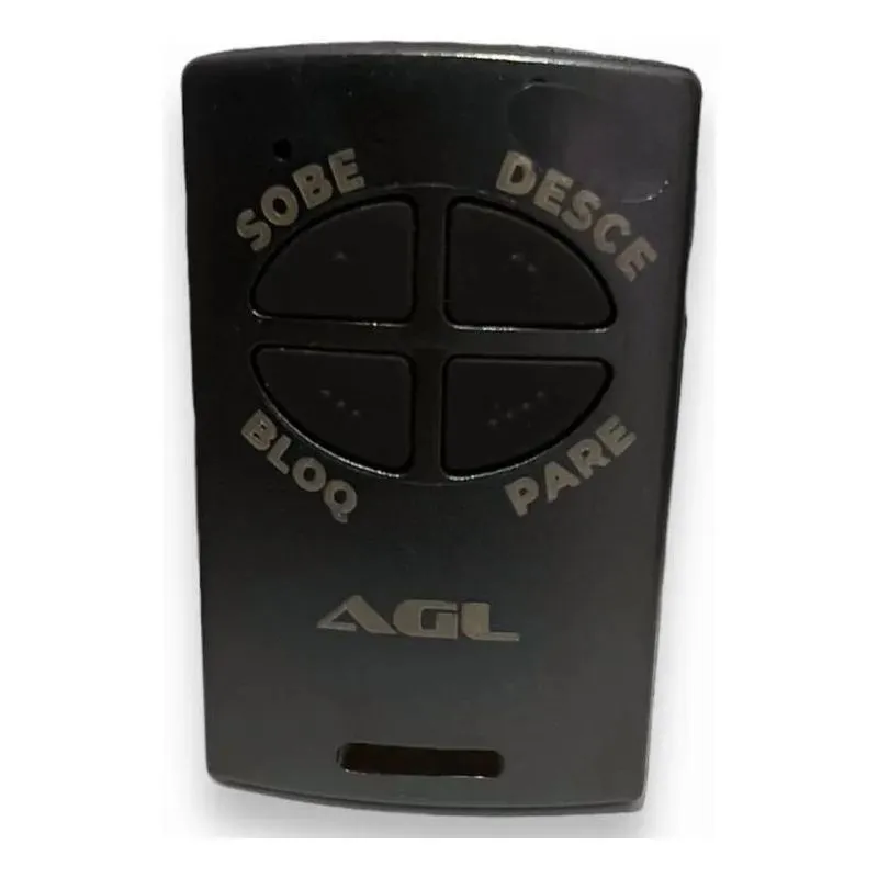 5x Controle Remoto Para Motor Dc Agl De Porta De Aço De Enro