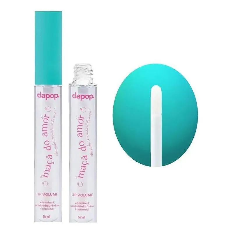 10x Gloss Com Hialurônico Vitamina E D-pantenol Aumenta Láb