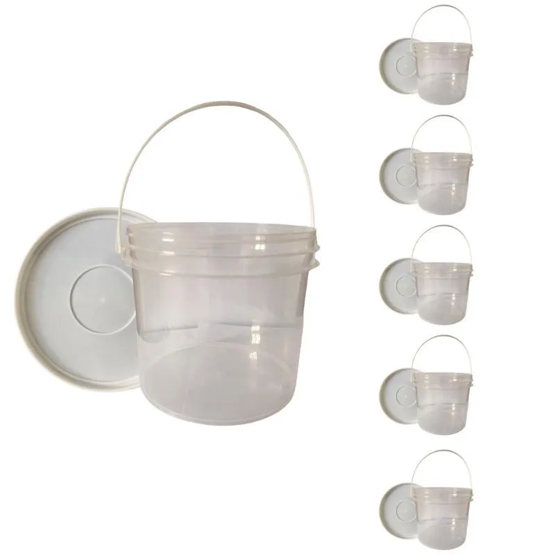 Balde Para Cha Transparente 2.2l - 5 Pçs