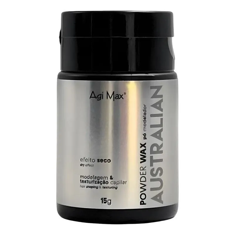 2x Pó Modelador Australian Pomada Matte Efeito Seco 15g Soll