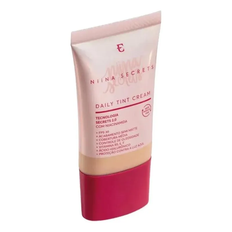 10x Base Líquida Daily Tint Cream Niina Secrets 25ml