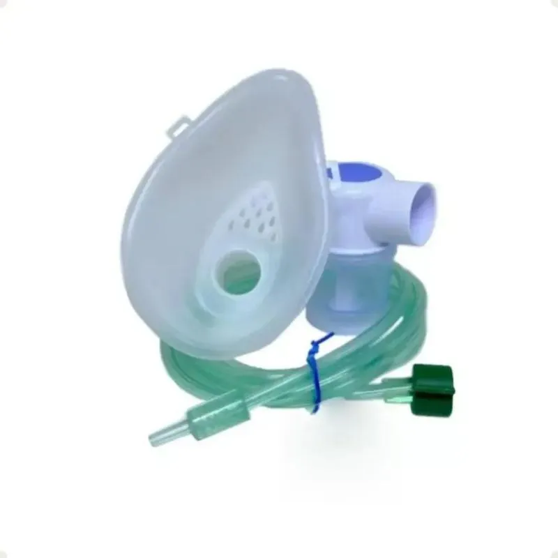 10x Conjunto Máscara Adulto Inalador Nebulizador Omron Tubo