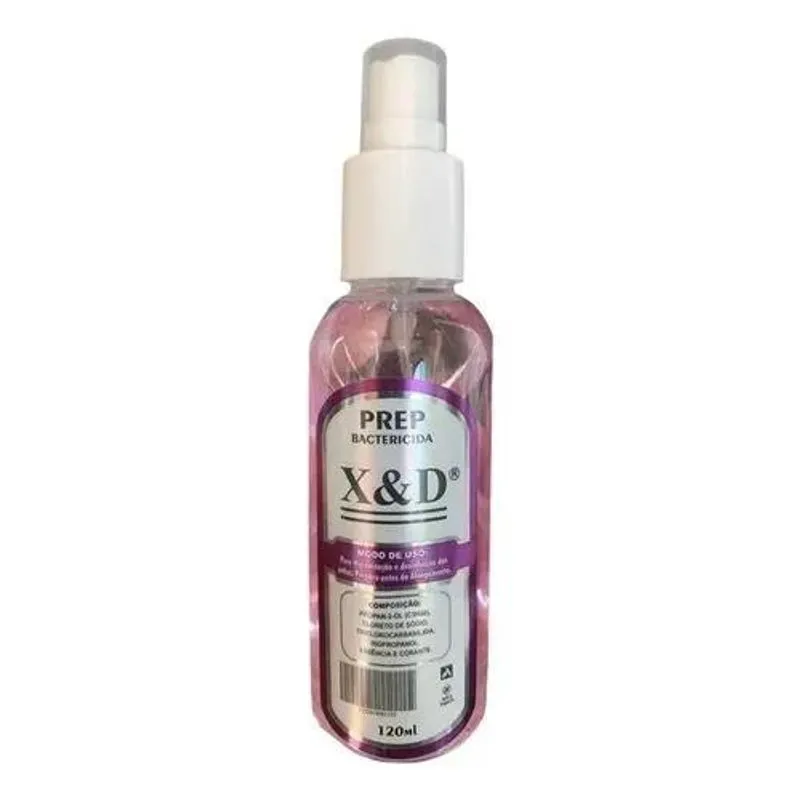 Prep Bactericida Cuidado Com As Unhas Fibra Gel 120ml