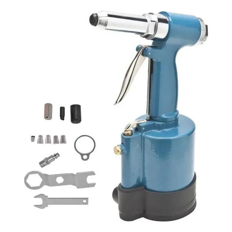 10x Rebitadeira Pneumatica Serviços Pesados 1/4 Eda 9dr