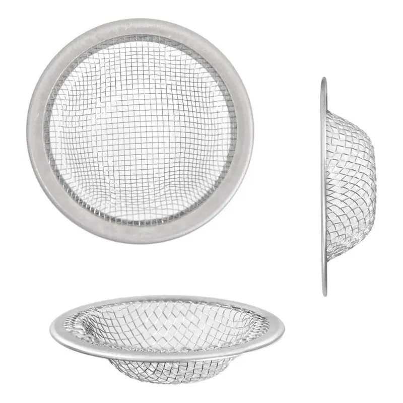 Kit 5 Ralo Inox Pia Cozinha Peneira Protetor Aço Utilimix Pr