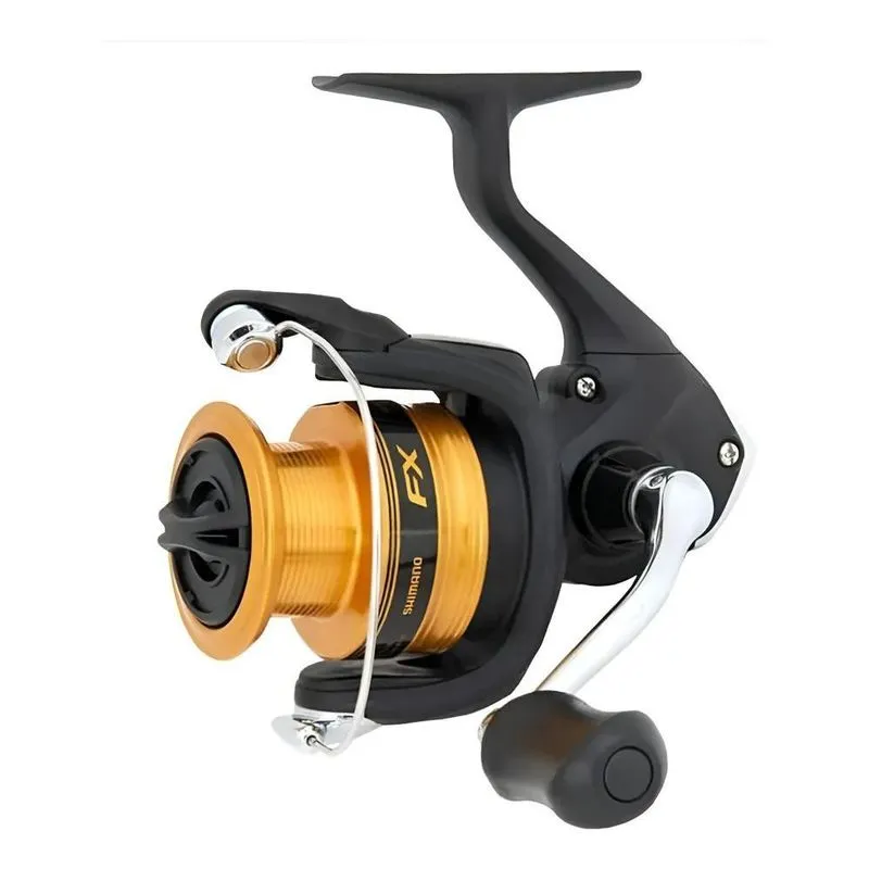 Molinete Shimano Fx Fc 4000 - Orig Preto/dourado