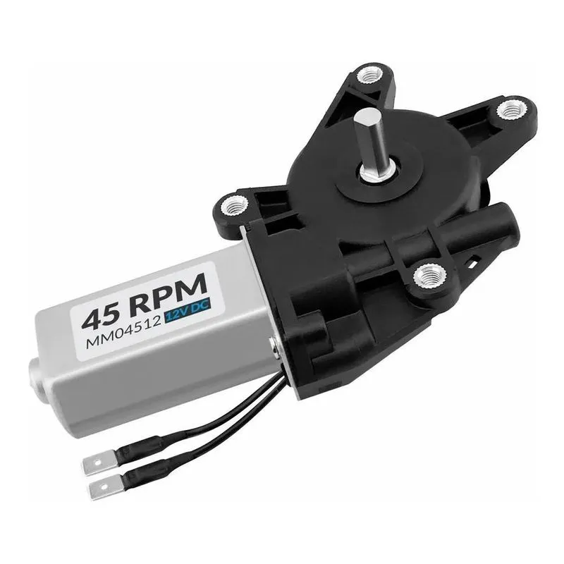 10x Motor 12v Dc 45 Rpm Com Caixa De Redução 45rpm Alto Tor