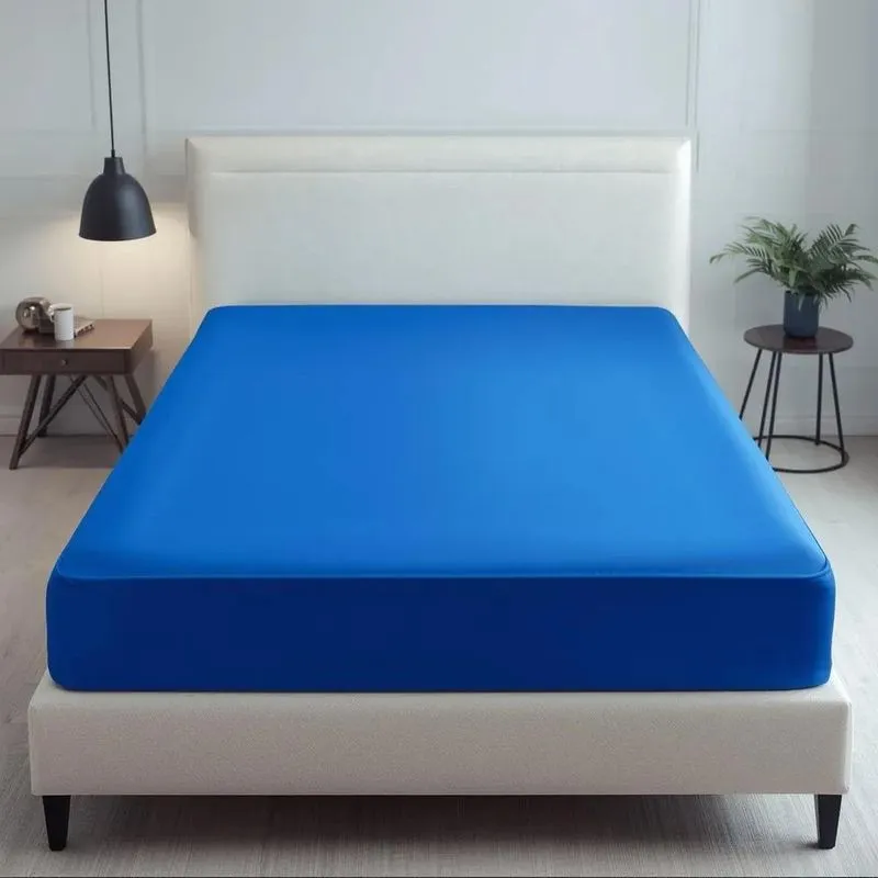Protetor Capa De Colchão Solteiro Impe 1,88 X 88 X 10 Azul