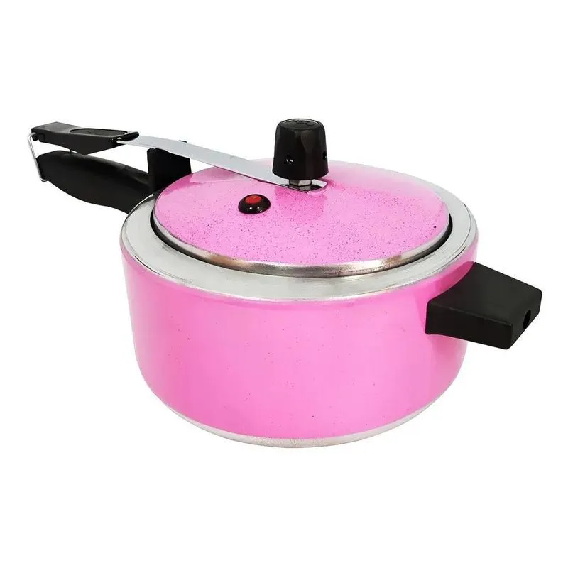 Panela De Pressão Asj 3 Litros Polida Rosa