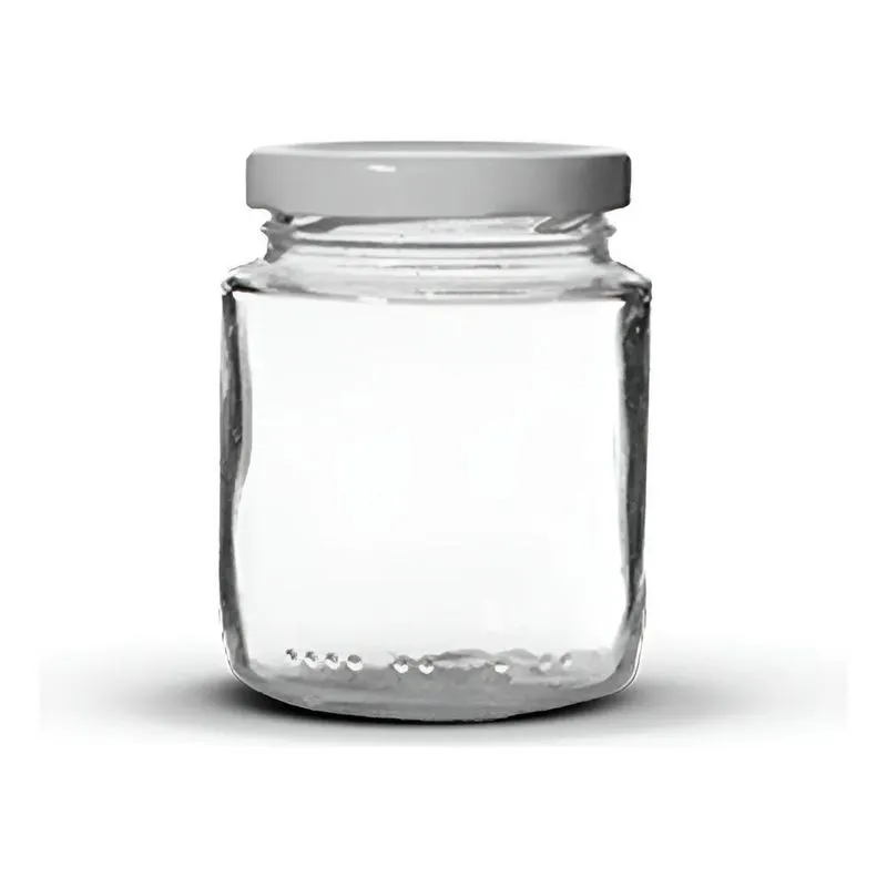 24 Potes De Vidro Belém 240ml Com Tampas Metálicas E Lacres