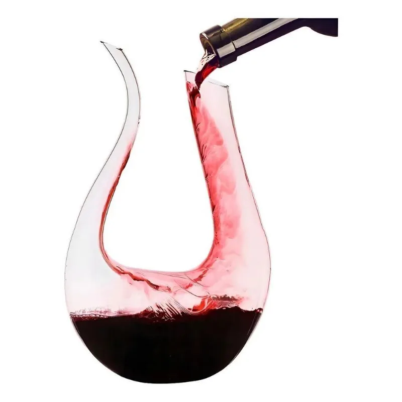 Decanter Vinho Cristal Aerador Decantador Moderno Luxo