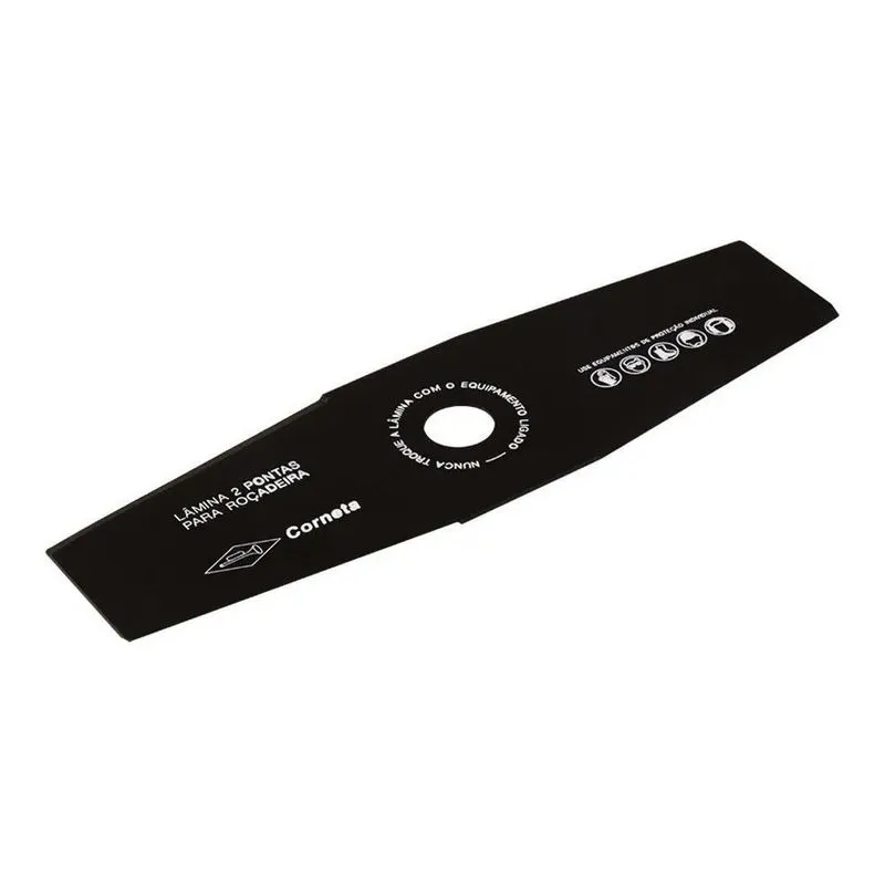 3x Lâmina Para Roçadeira 2 Pontas 350 X 25,4 X 2 Mm - Cornet
