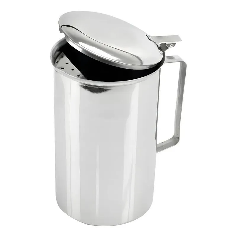 Wincy Jarra Inox 2 Litros Aparador Gelo Tampa Buffet Restaur