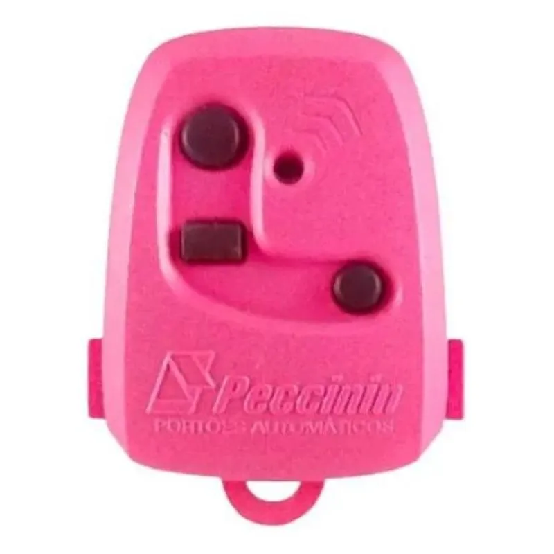 10x Controle Remoto Para Alarme Peccinin Tx 3c Cor Rosa