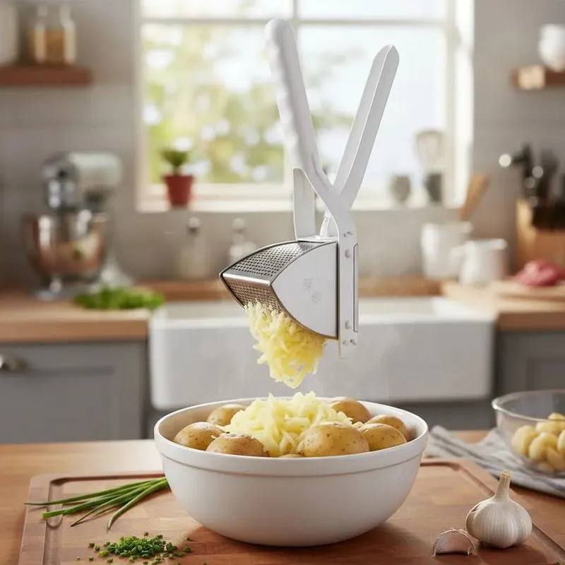 Espremedor De Batata Inox Legumes Profissional Reforçado - B