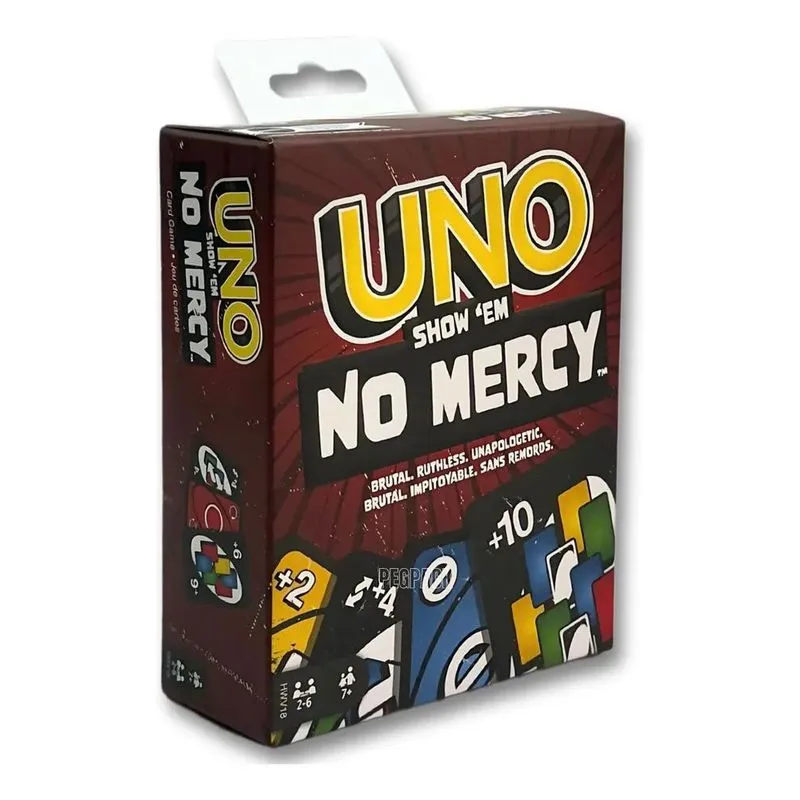 10x Jogo De Cartas Uno Edição Especial No Mercy M
