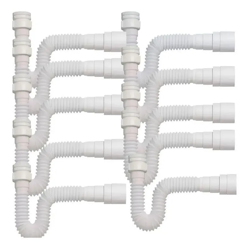 Tigre Sifão Extensivo Universal Kit 10 Unidades Cor Branco
