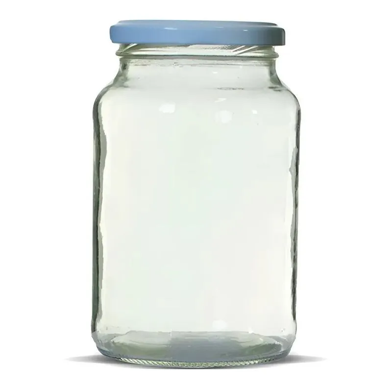 15 Potes Conserva 600ml De Vidro Com Tampa Metálica E Lacres