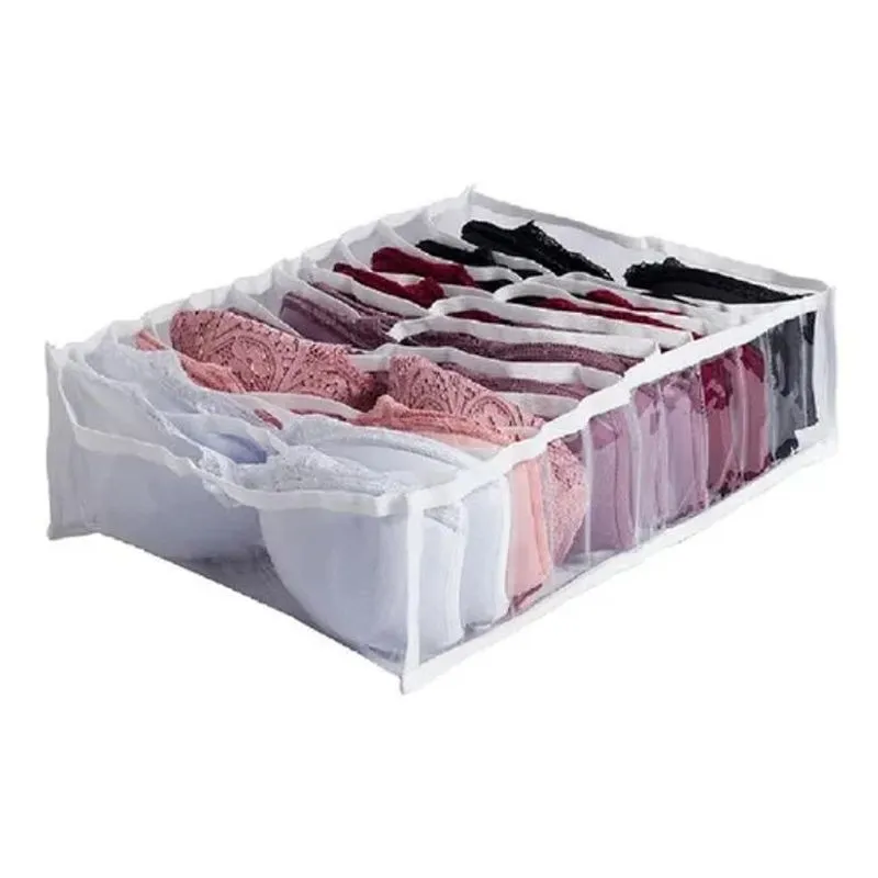 3x Colmeia Organizadora Gaveta Roupa Premium G G 40x30x10 Co