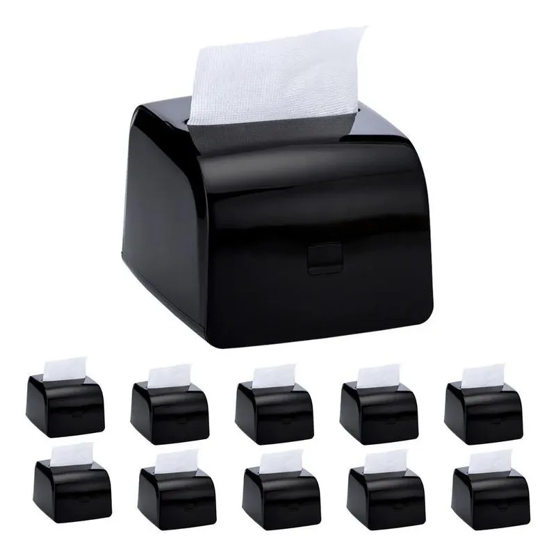 Kit 12 - Dispenser Porta Guardanapos Interfolhado De Mesa