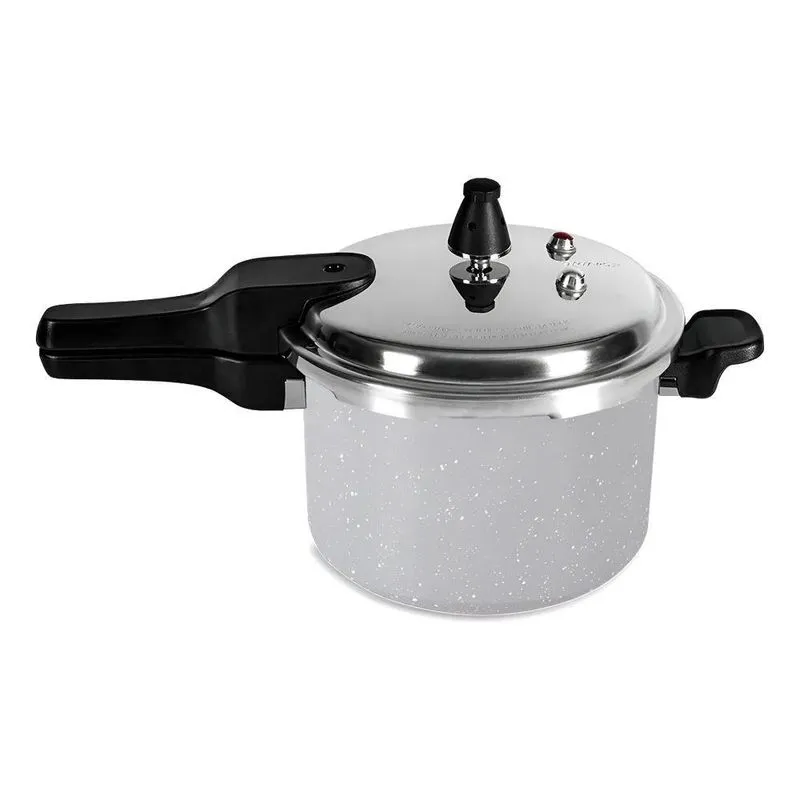 Panela De Pressao Indução Antiaderente 5,4 Lts Gris Brinox C