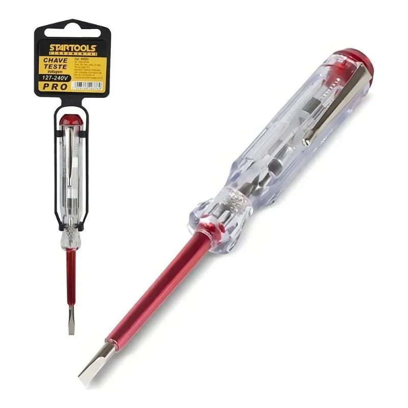 3x Chave De Teste Detector De Tensão Eletricista Profissiona