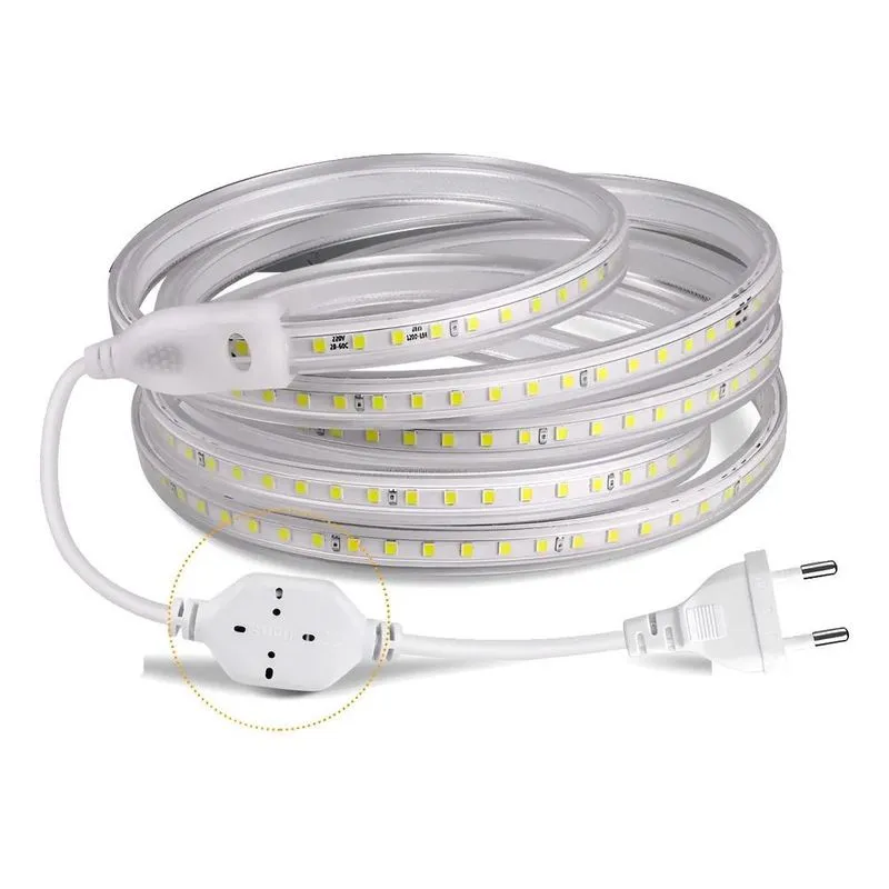 10m Fita Led Branco Frio 6000k Luz Branco-frio