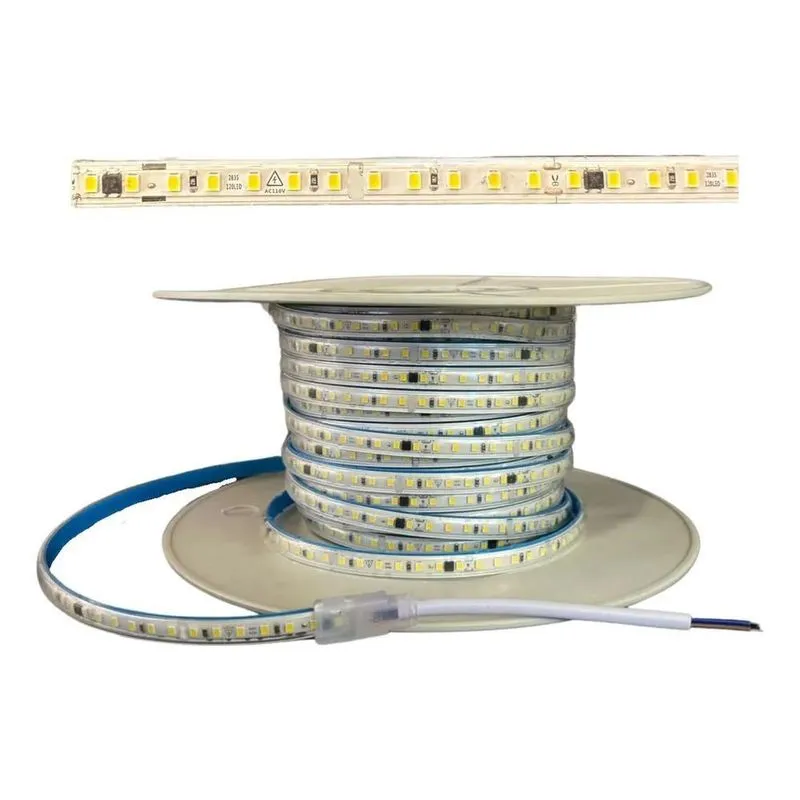Fita Led 2835 120 Leds Branco-quente 2700k 220v 220v