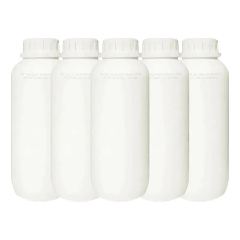 10x Kit 10un Garrafa Frasco Embalagem Agro Tampa Lacre 1lt