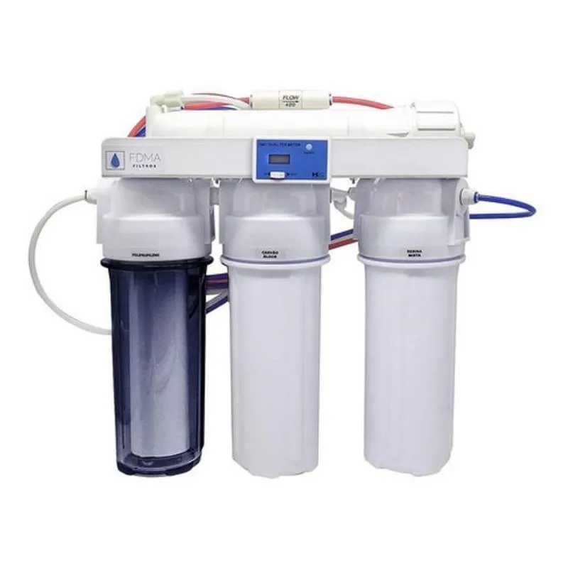 Filtro Osmose Reversa Deionizador 100Gpd + Tds In Line