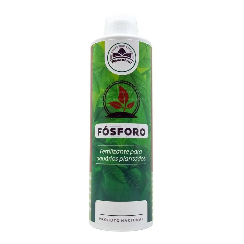 Powerfert Fósforo 250ml Nutriente Para Aquários Plantados