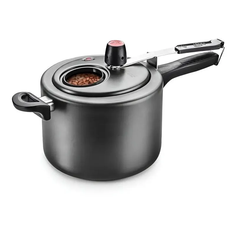 Panela De Pressão Aluminio Com Visor 4,5l Antiaderente - Mta