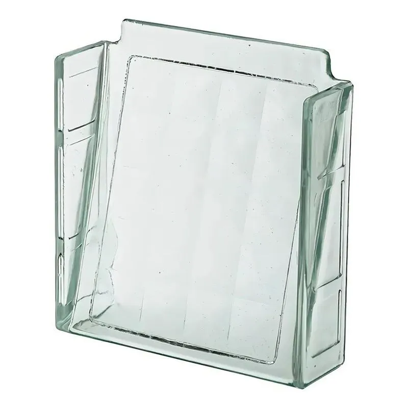 2x Tijolo Vidro Vazado Transparente Ventilação Veneziana