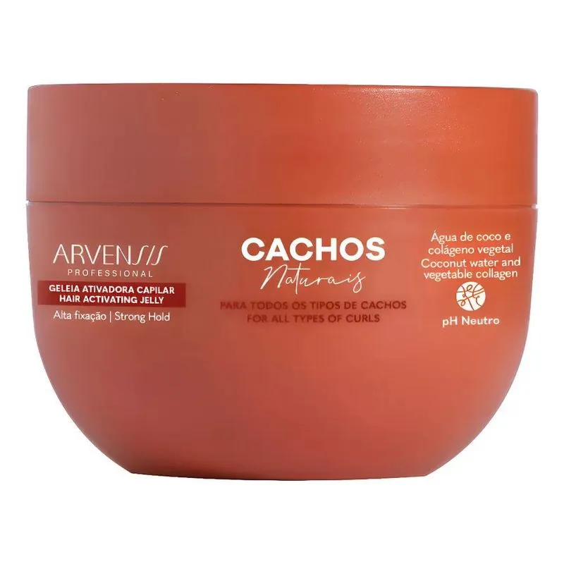 Geleia Ativadora Cachos - Alta Fixação - Arvensis - 250g