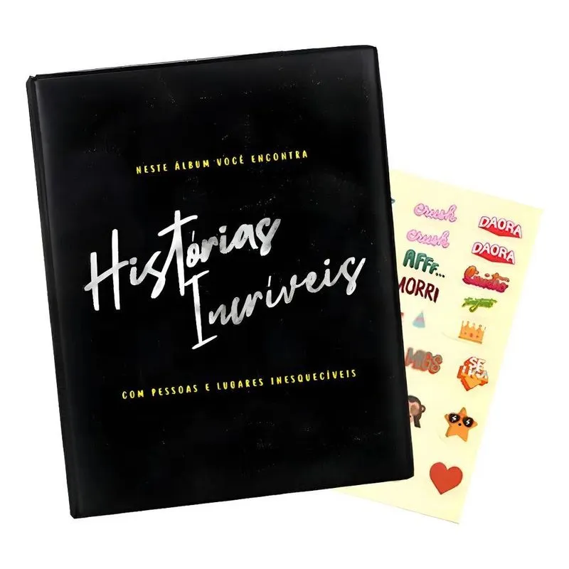 Álbum De Fotos Histórias Incríveis 10x15 Para 500 Fotos