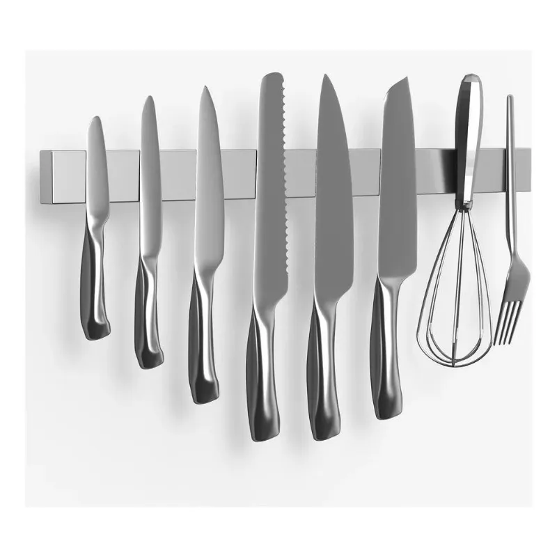 Barras Magnética Imã Magnético Suporte Para Facas 40cm