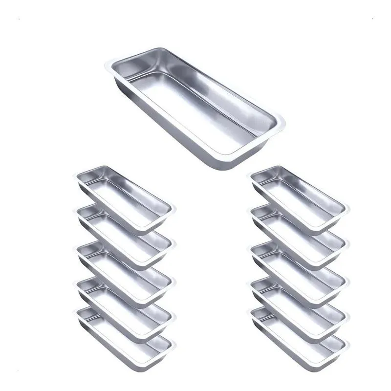 10 Formas De Pão Retangular Em Aluminio Numero 3
