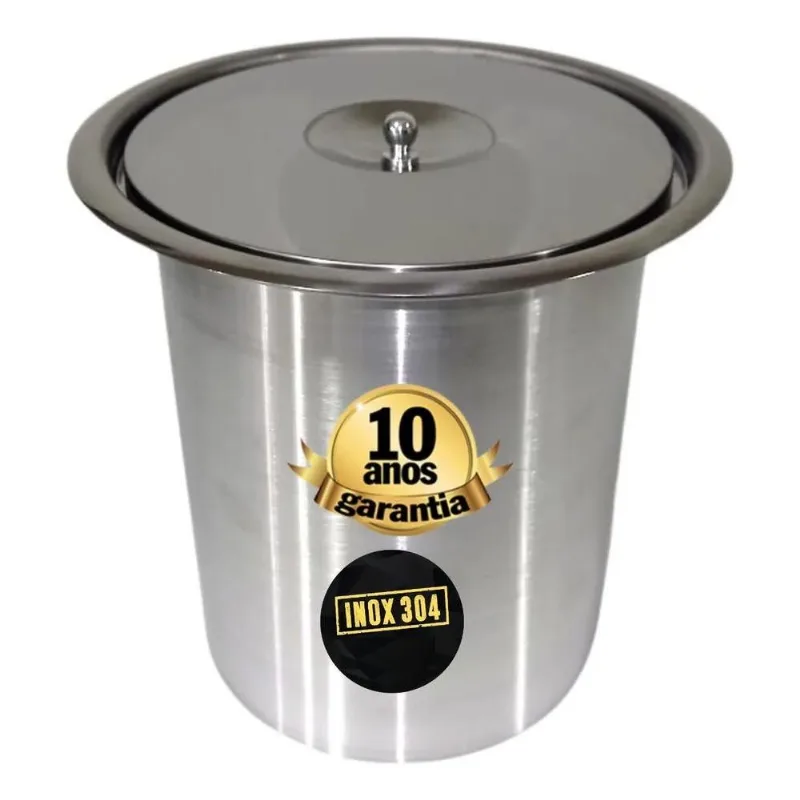 Cesto De Lixo Embutir Bancada Granito Cozinha Inox 3 Escovado