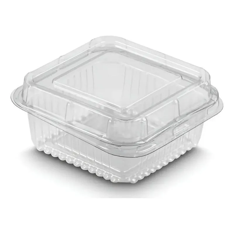 Pote Quadrado 200ml Jf Pack 300un Descartável Articulado - T