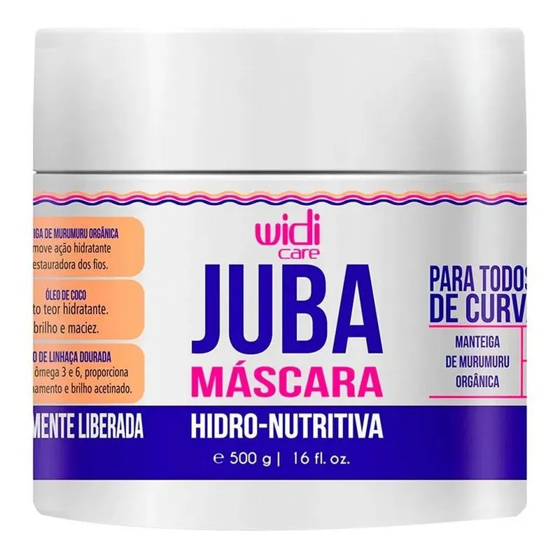 Widi Care Juba - Máscara Hidro-nutritiva Definidora - 500g