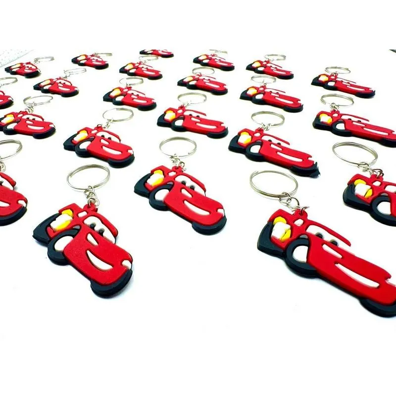2x Lembrancinha Os Carros Filme 10un Carrinho Vermelho Mcque