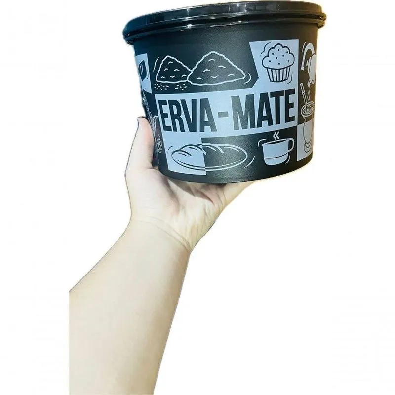 Caixa Para Armazenar Alimentos Pop Box 2,4l Plástico Vedação Eficiente Cozinha Erva Mate Tupperware