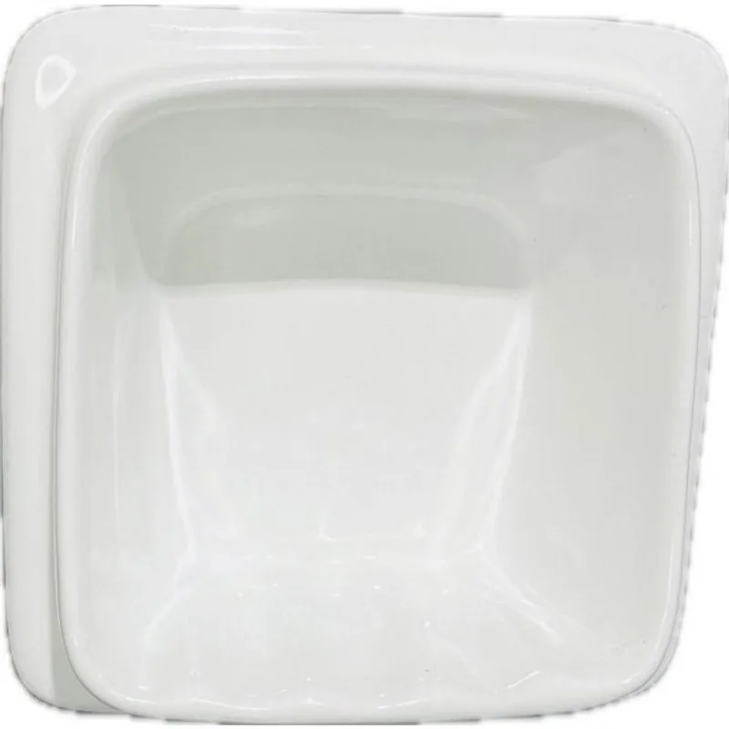 Saboneteira Vintage Luxo Imperatriz Porcelana Branco Brilhante Celite