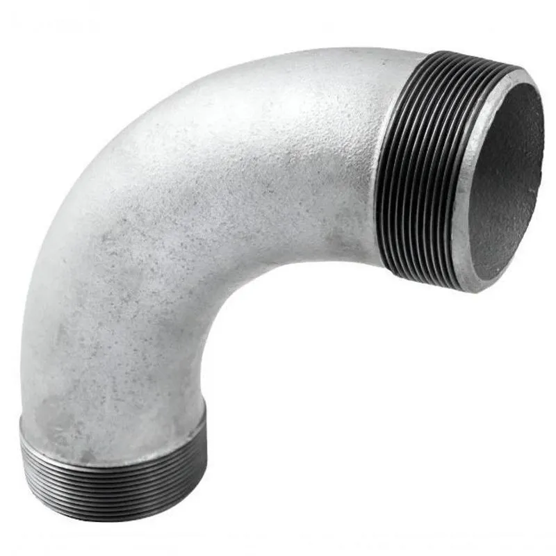 Curva Galvanizada Macho 2 1-2 Polegadas Tupy Ferro Maleável Para Instalações De Água E Vapor