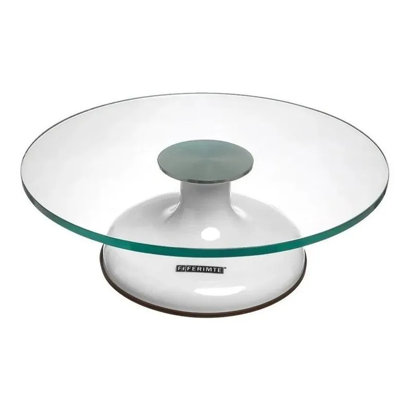 Base Bailarina De Vidro Ba-0521 Ferimte 23279 - Branco