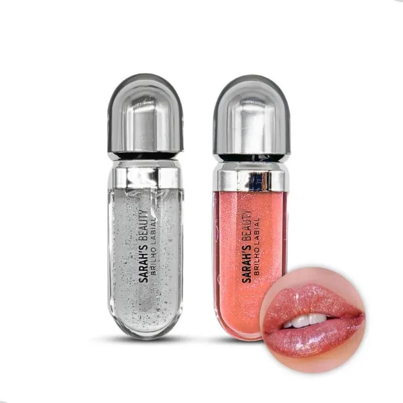2x Kit 2 Gloss Labial - Escolha Suas Cores - Sarah's Beauty