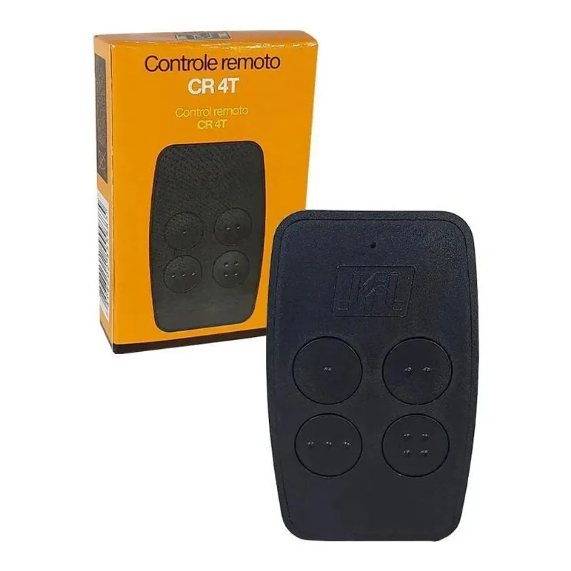 2x Controle Remoto Jfl Cr 4t 433,92mhz 4 Botões